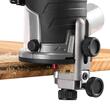 Masina de frezat 710 W, 6 x viteza variabila, 13000-33000 rpm, Adancime max baza inclinata 35 mm
