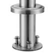 Balustrada inox, 2-3 trepte Vivatechnix, 1000 x 104 x 1060 mm, Unghi reglabil 0° - 45°, accesorii prindere, 2 x bare transversale
