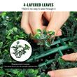 Set 2 plante artificiale, Diametru 406 mm, Verde, PE 