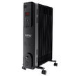 Calorifer electric cu ulei, Camry Negru, Telecomanda, 9 elementi, 3 trepte de putere 800W/1200W/2000W
