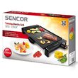 Gratar electric 2300 W, suprafata anti-aderenta, Mâner izolat termic
