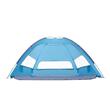Cort de plaja 8 persoane, protecție UPF 50+, Albastru, 2900 x 2900 x 1840 mm, Geanta transport