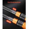 Cheie dinamometrica cu extensie si chei tubulare, 3/8 inch, Cuplu 6.8-61.2 Nm, Precizie ±3%, Cr-Mo