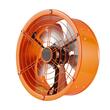 Ventilator cu panou solar pentru mansarda, Aluminiu, Termostat reglabil, Φ400 x 150 mm, Portocaliu, 45 W