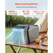 Aparat de aer conditionat Portabil, pentru camping, 4850 BTU, Telecomanda, control tactil, 16–32°C, 58 dB, 220-240 V, 50 / 60 Hz