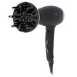 Uscator de par cu functie de ionizare, Pliabil, 2100 W, Negru, 3 trepte de temperatura, 2 viteze, Concentrator si difuzor, Functie cool shoot