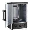 Gratar electric vertical pentru shawarma / kebab, capacitate 22 l, 1500 W, tava scurgere, suport 7 frigarui