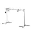 Rotisor electric pentru gratar Inox, max 60 kg, lungime de lucru 116 cm, putere 52 W, Inaltime reglabila 8 niveluri