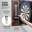 Joc Darts Clasic, Retro design, 1-8 jucatori, 6 sageti, Dimensiune oficiala 18 inch