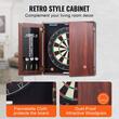 Joc Darts Clasic, Retro design, 1-8 jucatori, 6 sageti, Dimensiune oficiala 18 inch