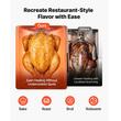 Gratar electric vertical pentru shawarma / kebab, capacitate 22 l, 1500 W, tava scurgere, suport 7 frigarui