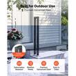 Balustrada pentru 1 x trepte, Otel, Negru, Kit instalare, Inaltime 95 cm, max 100 kg