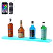 Suport sticle, Iluminare led RGB, Telecomanda si App, USB, retea sau Power Bank, 762x114x32 mm, Portabil, Acril