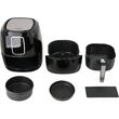 Friteuza multifunctionala Lund 1800 W, capacitate 5.2 l, 7 programe, comanda digitala