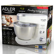 Mixer planetar cu bol de inox 4 l, putere 1000 W, 6 viteze