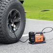 Compresor auto off-road portabil, 10 Bar, 200 l/min, Furtun 8 m, Alimentare borne baterie auto, 334 x 150 x 224 mm 