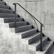 Balustrada fier forjat, 4-5 trepte Vivatechnix, Inaltime 1100 mm, lungime 1694 mm, pozitii reglabile, Negru mat