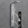 Panou dus, Otel inoxidabil, Jet masaj, 5 in 1, dimensiune 1345 x 200 x 460 mm