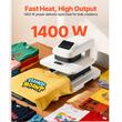 Presa termica pentru sublimare tricouri, Presare automata, 1350 W, placa 38x38 cm, temperatura 100-210℃, comenzi digitale