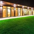 Aplica led cu soclu 2xGU10, Fara bec, Rotunda, Inox, 163 x 85mm, IP44