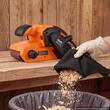 Slefuitor cu banda 7.6 x 53.3 cm, putere 750 W, 6 x viteze 630-1200 rpm, 2 saci de praf, 10 benzi de slefuit
