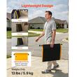 Rampa mobila de prag, Aluminiu, 670 x 810 mm, capacitate max 181 kg