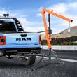 Macara hidraulica pentru camionete, Capacitate 450 kg, Control pivotant 360°, Brat telescopic