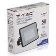 Proiector led, 10W, 4000K, IP65, 800 lm, Negru, 115 x 108 x 26 mm, cip samsung