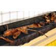 Plasa pentru protectie jgheaburi Vorel 69851, latime 18cm, lungime 6m, 15 clipsuri