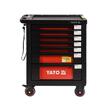 Dulap de scule cu 7 sertare si 211 piese, Otel, 980x770x462 mm