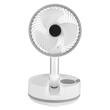 Ventilator portabil cu acumulator, Pliabil, 8 viteze, 20000 mAh, Temporizare, Lumina led, oscilatie