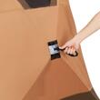Cort instant pop-up, 213x330 cm, Inaltime 204 cm, 4-6 persoane, ferestre ventilatie, Maro