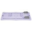 Placa pilates multifunctionala 9 in 1, max 150 kg, 2 manere flotari, 2 extensii, 4 cotiere, genunchiere, contor, Violet