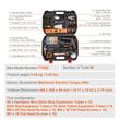 Set 96 scule si unelte, Surubelnita electrica cu acumulator 3 Nm, Cutie transport
