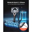 Camera endoscop, ecran articulat 360°, Zoom 8X, ecran IPS HD de 6", lentila ultra subțire 3.9 mm, IP67, cablu 1.5 m