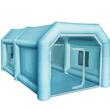 Cabina de vopsit gonflabila, dimensiune 4 x 2.5 x 2.2 m, 2 x suflanta 350/750 W, Impermeabila, PVC, sistem filtrare