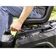 Tractoras pentru gazon, putere 12 CP, cos 250 l, Inaltime 30-90 mm, Latime taiere 86 cm, caroserie otel