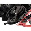 Tractoras pentru gazon, putere 12 CP, cos 250 l, Inaltime 30-90 mm, Latime taiere 86 cm, caroserie otel