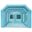 Cabina de vopsit gonflabila, dimensiune 4 x 2.5 x 2.2 m, 2 x suflanta 350/750 W, Impermeabila, PVC, sistem filtrare