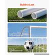 Poarta fotbal cu plasa, Portabila, Lungime 300cm, Inaltime 200 cm, PVC, Geanta depozitare