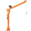 Macara cu troliu electric pentru camionete, Capacitate 500 kg, Control pivotant 360°, Brat telescopic