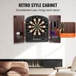 Board Darts electronic, Retro design, 1-8 jucatori, 40 de jocuri cu 590 de variante, 12 sageti cu varf moale, 60 de ace de sageti inlocuibile