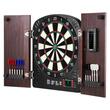 Board Darts electronic, Retro design, 1-8 jucatori, 40 de jocuri cu 590 de variante, 12 sageti cu varf moale, 60 de ace de sageti inlocuibile