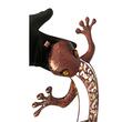 Decoratiune cu led 69x36x3cm, Gecko Maro, 10xLed, alimentare solara, metal
