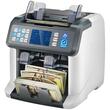 Masina de numarat bancnote USD, EUR, GBP, CAD, MXN, AUD și JPY, Detectie falsuri, 1200 bancnote/min, Ecran TFT, port RS232