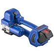 Dispozitiv electric de legare cu banda, 2 x acumulator 4 Ah, PP/PET 10-19 mm, forta tensionare 800N-5600N