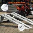 Set 2 rampe pentru incarcare /descarcare capacitate maxima 4536 Kg, Aluminiu, 2745 x 380 x 82 mm