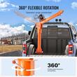 Macara cu troliu electric 12V pentru camionete, Capacitate 1000 kg, Control pivotant 360°, Brat telescopic