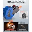 Dispozitiv electric de legare cu banda, 2 x acumulator 4 Ah, PP/PET 10-19 mm, forta tensionare 800N-5600N