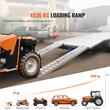 Set 2 rampe pentru incarcare /descarcare capacitate maxima 4536 Kg, Aluminiu, 2745 x 380 x 82 mm